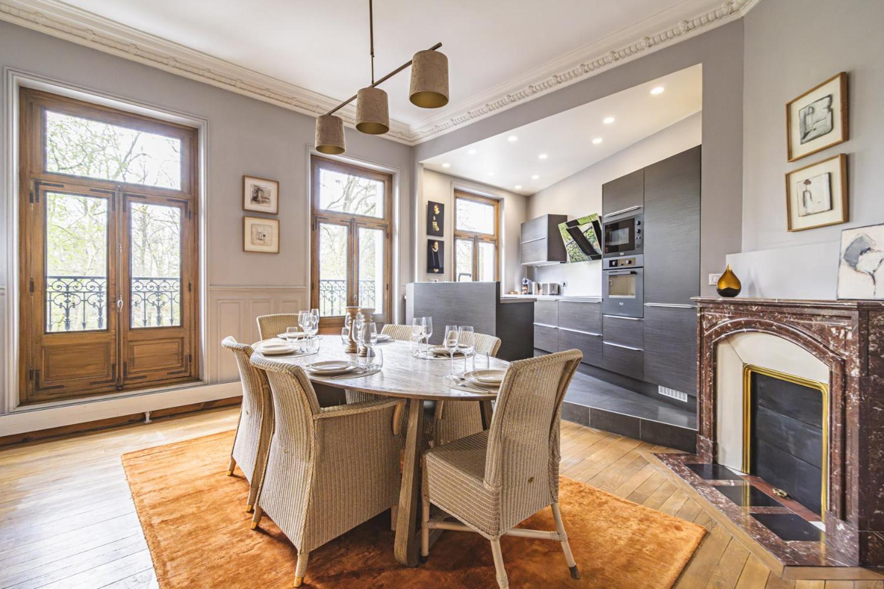 L'Elegance Vue Parc Apartment Реймс Екстериор снимка